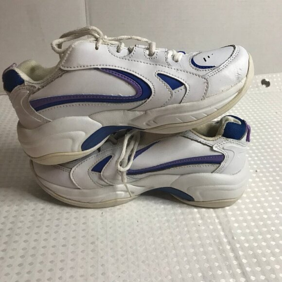 CURVES WOMENS LEATHER WALKING SHOES SIZE 6.5 - Picture 9 of 9